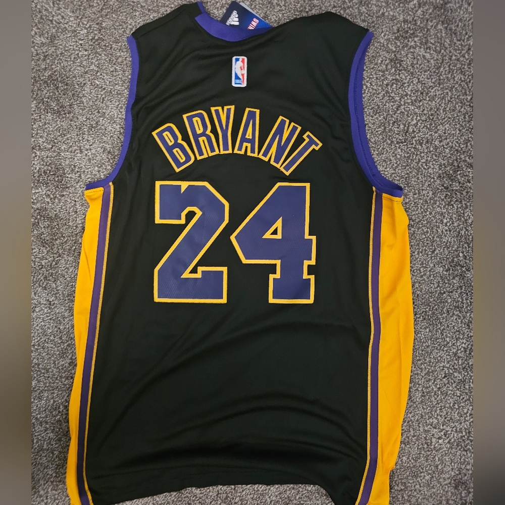 Black and Gold Basketball Jersey